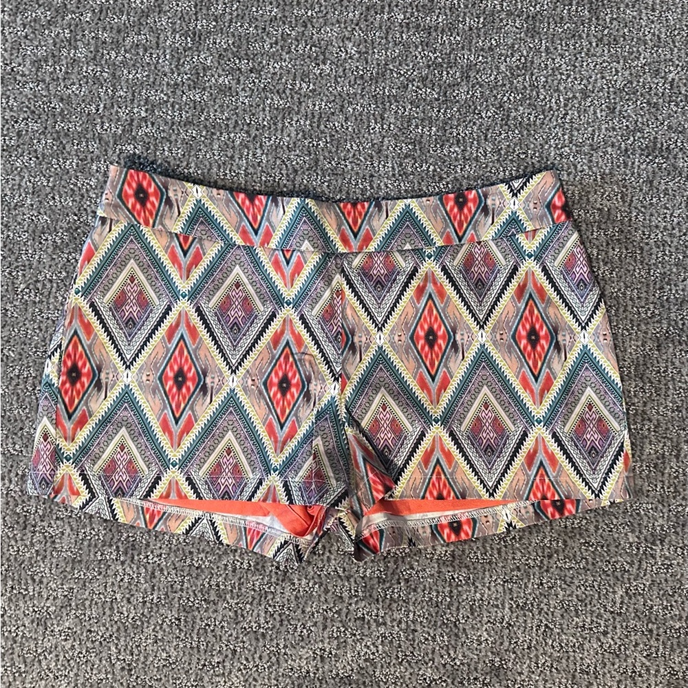 Multicolored Shorts by Single Los Angeles, Size 6